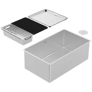 Abey Boutique Piazza Super Bowl Sink CRQ680 by Abey, a Kitchen Sinks for sale on Style Sourcebook