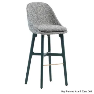 De La Espada Solo Bar Stool in Ash Timber - Upholstery Range A 750TAA by De La Espada, a Chairs for sale on Style Sourcebook