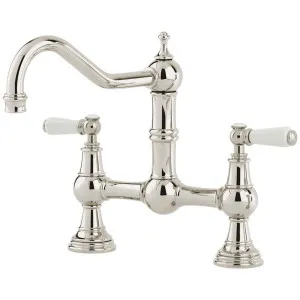 Shaws by Perrin & Rowe Hambleton Kitchen Mixer - Nickel AUSH-4751NIWPC by Shaws by Perrin & Rowe, a Kitchen Taps & Mixers for sale on Style Sourcebook