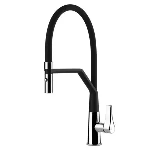 Gessi Proton Semi-Professional Spray Kitchen Mixer Tap Chrome 17191-031 by Gessi, a Kitchen Taps & Mixers for sale on Style Sourcebook