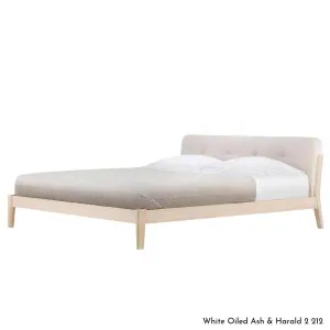 De La Espada Capo Queen Bed - Ash Upholstery Range B 782QAB by De La Espada, a Beds & Bed Frames for sale on Style Sourcebook