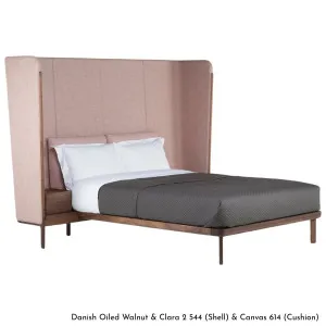 De La Espada Dubois Tall Headboard King With Bedsides - Ash Upholstery A 110ZKAA by De La Espada, a Beds & Bed Frames for sale on Style Sourcebook