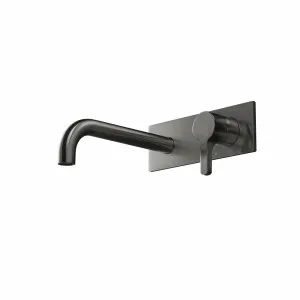 Rogerseller Arq ii Wall Mixer & 200mm Outlet - Brushed Nickel 3606011707 by Rogerseller, a Kitchen Taps & Mixers for sale on Style Sourcebook