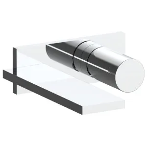 Fantini Milano Wall Basin Mixer Tap and Outlet - Chrome 3102E613B-2200D113 by Fantini, a Kitchen Taps & Mixers for sale on Style Sourcebook