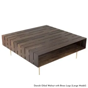 De La Espada Horizon Large Coffee Table - Walnut 381LW by De La Espada, a Coffee Table for sale on Style Sourcebook
