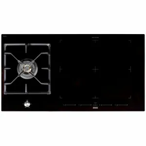 Franke 96cm Gas & Induction Cooktop FIXG9041B2N by Franke, a Cooktops for sale on Style Sourcebook