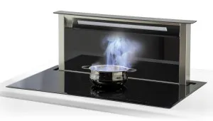 Sirius 90cm Valentina Series Induction Cooktop with Integrated Downdraft with Internal Motor SEM8 SDDH-11PSEM8 by Sirius, a Cooktops for sale on Style Sourcebook