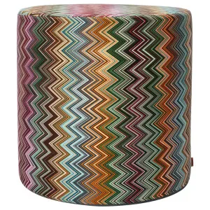 Missoni Jarris 159 Cylinder Pouf 45x45 8053147113784 by Missoni, a Ottomans for sale on Style Sourcebook