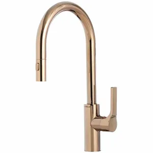 The Galley Ideal Gooseneck Bar Mixer Tap - Rose Gold IBT-D-RSS-AU by The Galley, a Kitchen Taps & Mixers for sale on Style Sourcebook