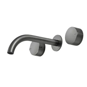 Rogerseller Eccentric Wall Basin Set - Graphite 3606017005 by Rogerseller, a Kitchen Taps & Mixers for sale on Style Sourcebook