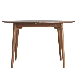 Case Furniture Dulwich Round Extending Table - Walnut MH462W2 by Case Furniture, a Dining Tables for sale on Style Sourcebook