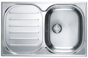 Franke Compact Plus Single Bowl Sink with Left Hand Drainer CPX61178PLHD by Franke, a Kitchen Sinks for sale on Style Sourcebook