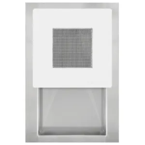 The Galley Ideal HydroStation with HydroPlate - Stainless Steel and Designer White Resin IHS-1-V-WH by The Galley, a Kitchen Sinks for sale on Style Sourcebook