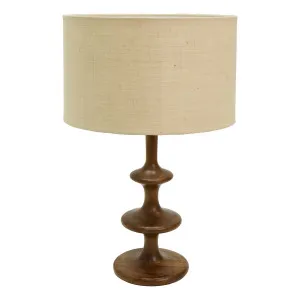 Zahli Table Lamp 24x70cm in Natural by OZ Design, a Table & Bedside Lamps for sale on Style Sourcebook