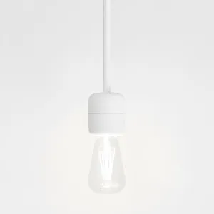 Lighting Republic Parlour Lite Textured Pendant with Slim Profile White by Lighting Republic, a Pendant Lighting for sale on Style Sourcebook