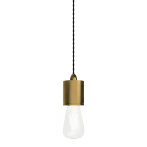 Lighting Republic Parlour Contemporary Glass Pendant for Dining or Living Areas Old Brass by Lighting Republic, a Pendant Lighting for sale on Style Sourcebook