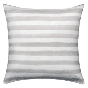 Rumi Striped Nude Linen Cushion - 50X50cm by Urban Road, a Cushions, Decorative Pillows for sale on Style Sourcebook