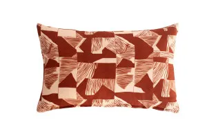 Collage Rectangle Linen Cushion - 50X30cm by Urban Road, a Cushions, Decorative Pillows for sale on Style Sourcebook