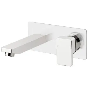 Sussex Taps Suba Lever 210mm Wall Basin Mixer Outlet System BLWBMS210RH by Sussex Taps, a Kitchen Taps & Mixers for sale on Style Sourcebook