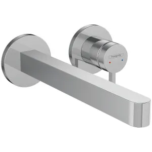 Hansgrohe Finoris Single Lever Wall Mounted Basin Mixer 225 - Chrome 76050000 by Hansgrohe, a Kitchen Taps & Mixers for sale on Style Sourcebook