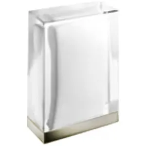 Fantini Venezia White Murano Glass Hob Handle For Hot - Nickel PVD 2995N448CB-H by Fantini, a Kitchen Taps & Mixers for sale on Style Sourcebook