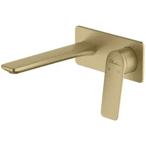 Oliveri Paris Wall Mixer Set - Classic Gold PA102503CG by Oliveri, a Kitchen Taps & Mixers for sale on Style Sourcebook