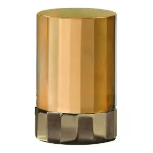 Fantini Venezia Crystal Hob Handle for Hot - Matte British Gold and Transparent Amber 29P6N748CI-HW by Fantini, a Kitchen Taps & Mixers for sale on Style Sourcebook