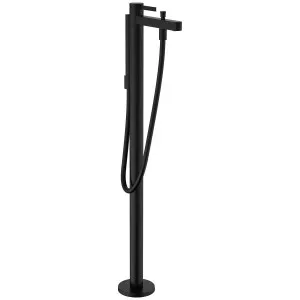 Hansgrohe Finoris Floor Standing Bath Mixer - Matte Black 76445679 by Hansgrohe, a Kitchen Taps & Mixers for sale on Style Sourcebook