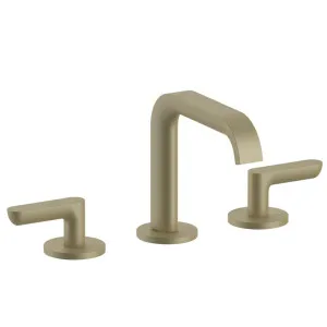Fantini Icona Deco Basin Set - Matte British Gold PVD 53P6R106WZ by Fantini, a Kitchen Taps & Mixers for sale on Style Sourcebook