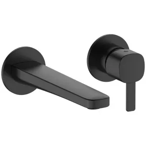 Fantini Lame Wall Mixer and 150 Outlet - Matte Black 2413M109B-4400M011A by Fantini, a Kitchen Taps & Mixers for sale on Style Sourcebook