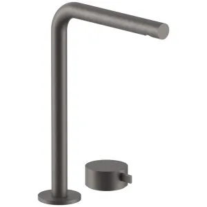 AboutWater AF/21 Basin Mixer with Hob Outlet - Matte Gun Metal PVD 27P5A106WZ by AboutWater, a Kitchen Taps & Mixers for sale on Style Sourcebook