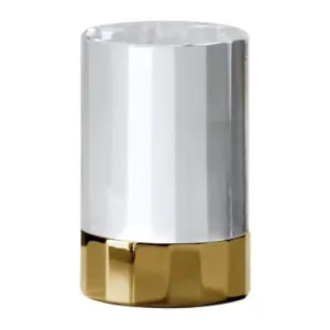Fantini Venezia Crystal Hob Handle for Hot - Gold Plus and Matte White 2901N748CH-HW by Fantini, a Kitchen Taps & Mixers for sale on Style Sourcebook