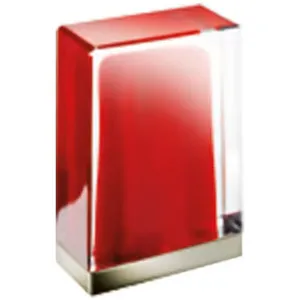 Fantini Venezia Red Murano Glass Hob Handle For Hot - Nickel PVD 2995N448CC-H by Fantini, a Kitchen Taps & Mixers for sale on Style Sourcebook