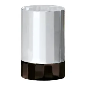 Fantini Venezia Crystal Wall Handle for Hot - Matte Gun Metal and Transparent White 29P5N746C6-HW by Fantini, a Kitchen Taps & Mixers for sale on Style Sourcebook