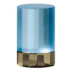 Fantini Venezia Crystal Wall Handle for Hot - Matte British Gold and Matte Light Blue 29P6N746CF-HW by Fantini, a Kitchen Taps & Mixers for sale on Style Sourcebook