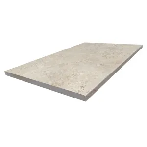 Pompeii Crema Pencil Edge Structured 20mm Paver Tile by Beaumont Tiles, a Porcelain Tiles for sale on Style Sourcebook