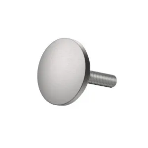 Round Button and Thread 25mm Satin Nickel by Estelle, a Door Hardware for sale on Style Sourcebook