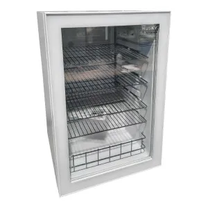 Husky 130L Anti-Condensate Glass Door Bar Fridge White HUS130HDWH by Husky, a Refrigerators, Freezers for sale on Style Sourcebook