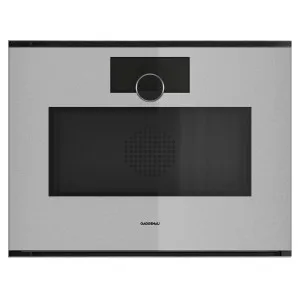Gaggenau 60cm Minimalistic Series Compact Built-In Combi-Microwave Oven Right Hinge - Sterling GM-250-130 by Gaggenau, a Ovens for sale on Style Sourcebook