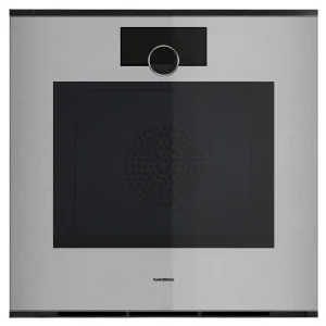 Gaggenau 60cm Minimalistic Series Pyrolytic Built-In Oven Left Hinge - Sterling GO-251-130 by Gaggenau, a Ovens for sale on Style Sourcebook