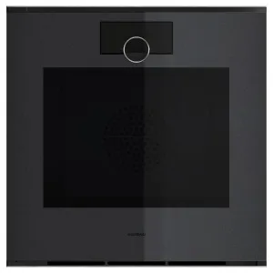 Gaggenau 60cm Minimalistic Series Pyrolytic Built-In Oven Left Hinge - Onyx GO-241-100 by Gaggenau, a Ovens for sale on Style Sourcebook