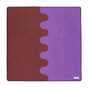 Selene Plum and Garnet Beach Mat by Miss Amara, a Contemporary Rugs for sale on Style Sourcebook