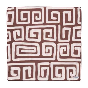 Cairo Cream and Cocoa Beach Mat by Miss Amara, a Contemporary Rugs for sale on Style Sourcebook