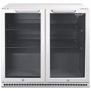 Husky 203L Double Door Home Bar Drinks Chiller White C2HHMBWHAU by Husky, a Refrigerators, Freezers for sale on Style Sourcebook