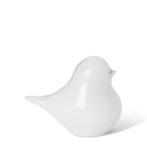 Flynn Glass Lg Bird - 17 x 11 x 13cm by Elme Living, a Statues & Ornaments for sale on Style Sourcebook