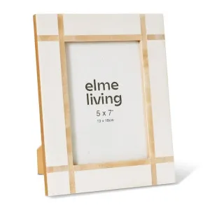 Jaheim 5x7" Photo Frame - 19 x 1 x 24cm by Elme Living, a Photo Frames for sale on Style Sourcebook