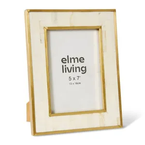 Busara 5x7" Photo Frame - 19 x 1 x 24cm by Elme Living, a Photo Frames for sale on Style Sourcebook