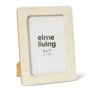 Demani 5x7" Photo Frame - 16 x 1 x 22cm by Elme Living, a Photo Frames for sale on Style Sourcebook