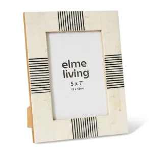 Emene 5x7" Photo Frame - 19 x 1 x 24cm by Elme Living, a Photo Frames for sale on Style Sourcebook