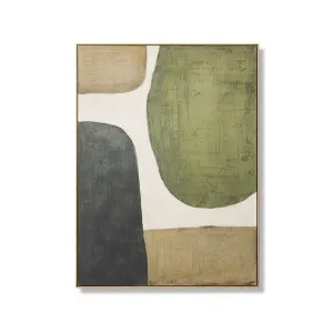 Sinazo I Hand Painted Wall Art - 90 x 5 x 120cm by Elme Living, a Other Art for sale on Style Sourcebook